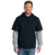 CornerStone® Tough Cotton/Poly Fleece Layered Men's Hoodie