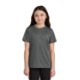 Port & Company® Heather Recycled Poly/Poly Performance Youth Tee