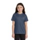 Port & Company® Heather Recycled Poly/Poly Performance Youth Tee