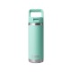 YETI® Rambler® Water Bottle with Color Matched Straw Cap, 18 oz.