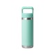 YETI® Rambler® Water Bottle with Color Matched Straw Cap, 18 oz.