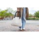 Market Street Cotton Tapered Carryall Tote