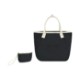 Market Street Cotton Tapered Carryall Tote