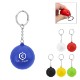 Round PU Stress Reliever Key Chain