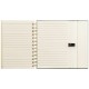 Halden B6 FSC Paper Sticky Note Spiral Notebook, 5.59" x 6.97"