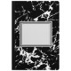 Slate A5 FSC Paper Marble Hardcover Composition Notebook, 5.71" x 8.27"