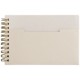 Lino A6 FSC Paper Spiral Binding Horizontal Pocket Notebook