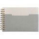 Lino A6 FSC Paper Spiral Binding Horizontal Pocket Notebook