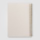 Lino A5 FSC Paper Spiral Binding Vertical Pocket Notebook