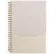 Lino A5 FSC Paper Spiral Binding Vertical Pocket Notebook