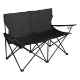 Double Take rPET Folding Chair for Two w/ Carrying Bag