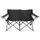 Double Take rPET Folding Chair for Two w/ Carrying Bag