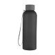 Morgan rPET Rubberized Bottle w/ Carry Strap, 20oz.