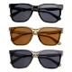 Everglades Oversized Lens Sunglasses
