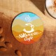 reGen Recycled Polyester Round Dye Sub Coaster