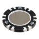 Recycled Poker Chip w/ Metal Ball Marker