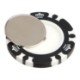Recycled Poker Chip w/ Metal Ball Marker