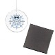 Faceted Glass Holiday Ornament