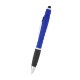 Satin Stylus rABS Pen w/ Spin Top