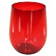 Shatterproof Plastic Full Color Stemless Wine Glass, 12oz.
