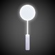 LED White Circle Wand