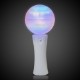White Orb Light Up Spinner Wand