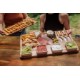 Picada Acacia Tapas Board w/ Ceramic Bowls