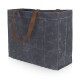 Market Waxed Canvas Tote w/ Leatherette Handles