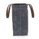 Market Waxed Canvas Tote w/ Leatherette Handles