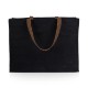 Market Waxed Canvas Tote w/ Leatherette Handles