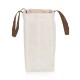 Market Waxed Canvas Tote w/ Leatherette Handles