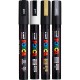 POSCA® 4-Piece Metallic Marker Set w/ Bag