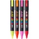 POSCA® 4-Piece Neon Marker Set w/ Bag