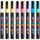 POSCA® 8-Piece Soft Fine Marker Set w/ Bag