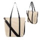Hudson rPET Leatherette Tote Bag