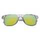 Recycled Frame Mirrored Malibu Sunglasses