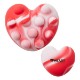 Heart Push Pop Stress Toy