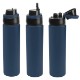 Pop Sip & Chug Recycled Stainless Steel Bottle, 24oz.