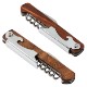 Waiter's 3-in-1 Bottle Opener w/ Wooden Handle