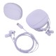 Opus USB-C Wired Earbuds w/ Silicone Pouch