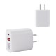 Channel 20W 2-Port PD Wall Charger w/ Dual Outputs