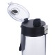 Hector Push-Button Glass Bottle w/ Silicone Strap & Base, 22oz.