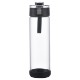 Hector Push-Button Glass Bottle w/ Silicone Strap & Base, 22oz.