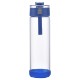 Hector Push-Button Glass Bottle w/ Silicone Strap & Base, 22oz.