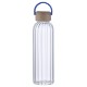 Eos Glass Bottle w/ Bamboo Lid, 21oz.