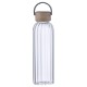 Eos Glass Bottle w/ Bamboo Lid, 21oz.