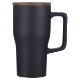Element Ceramic Mug w/ Wood Lid, 18oz.