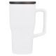 Element Ceramic Mug w/ Wood Lid, 18oz.