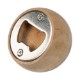 Round Wooden Bottle Opener