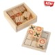 Wooden Tic-Tac-Toe Game